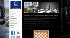 Desktop Screenshot of ajedrezmarcote.org